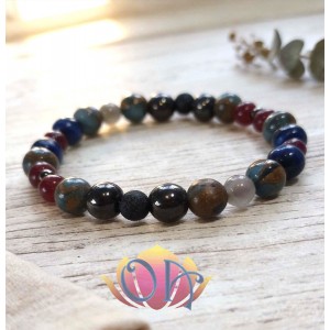 PULSEIRA BOHO HOLISTIC - PLANETA AZUL PULSEIRA BOHO HOLISTIC - PLANETA AZUL